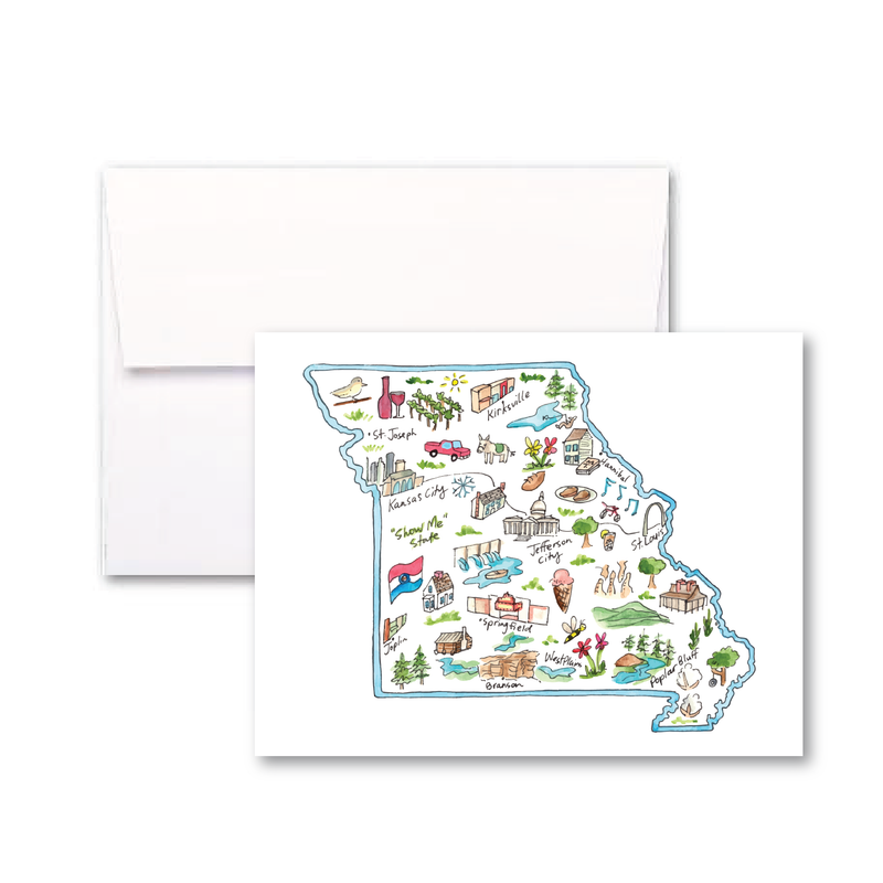 Missouri Icons Notecard