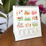 FOUR for the price of Three 2024 Twelve Months of Texas Calendar