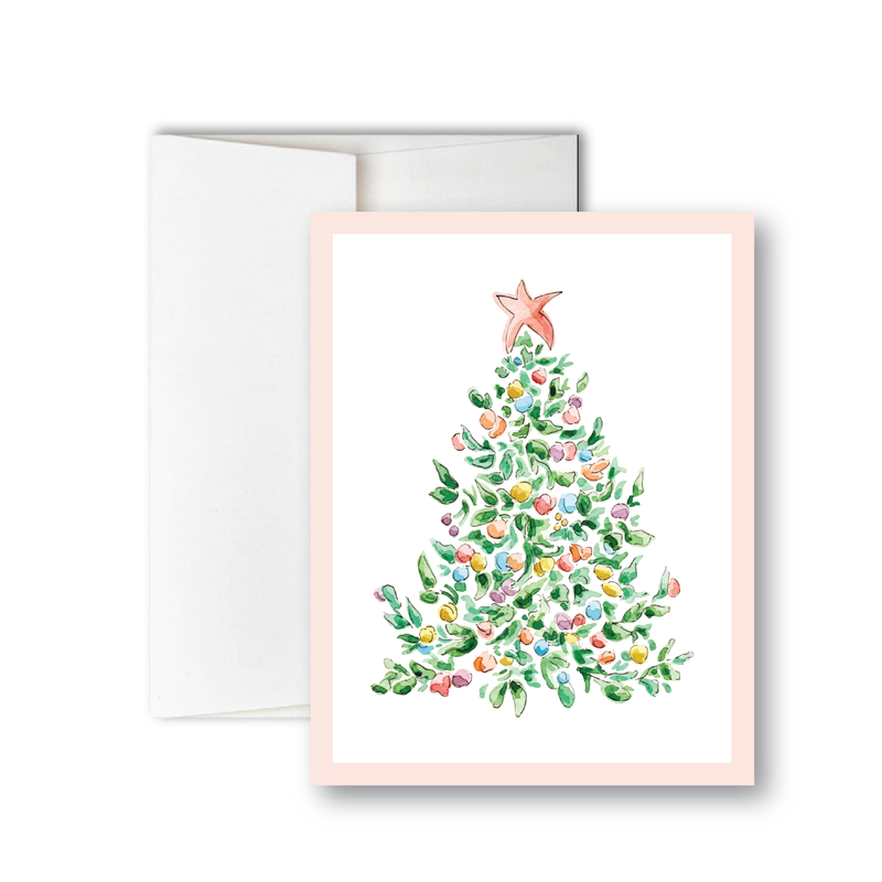 Colorful Tree Notecard