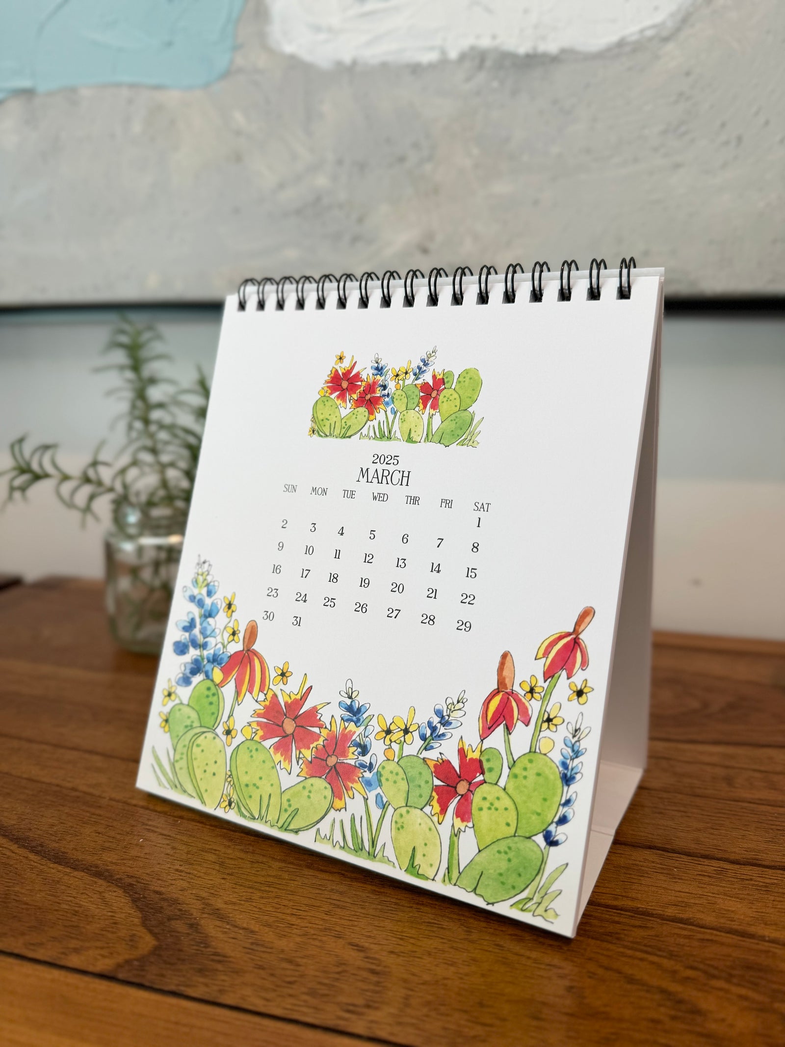 ミュージシャン WANDS / DESKTOP CALENDAR 2023 Desk Calendar 2023-2024 - Jul. 2023 - Dec. 2024, Standing