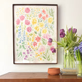 Flower Play #2 - 18" x 24"