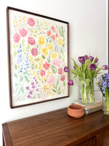 Flower Play #2 - 18" x 24"