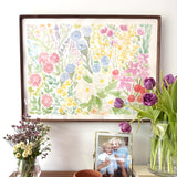 Flower Play #1 - (24" x 18")