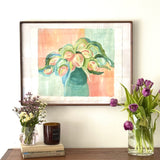 Tulips in Bloom - Oil on Canvas Paper