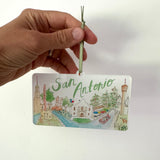 San Antonio Skyline Ornament