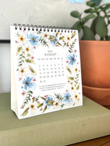 2026 Floral Blooms and Scripture Calendar