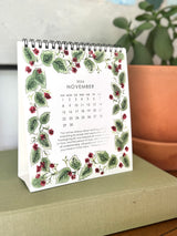 2026 Floral Blooms and Scripture Calendar
