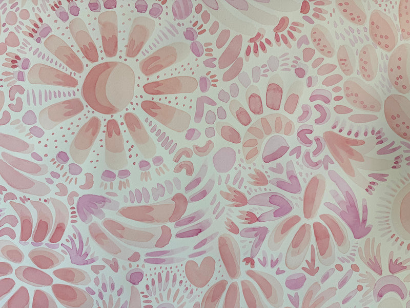 Coral and Pink Pattern Play #1