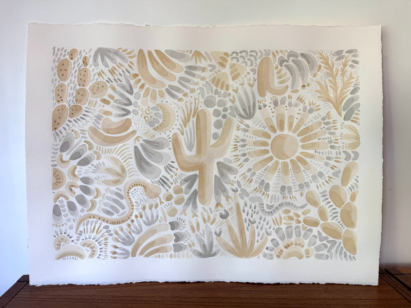 Neutral Brown & Grey Pattern Play #2