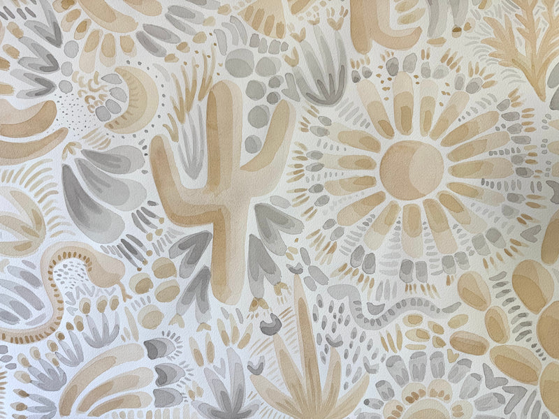 Neutral Brown & Grey Pattern Play #2