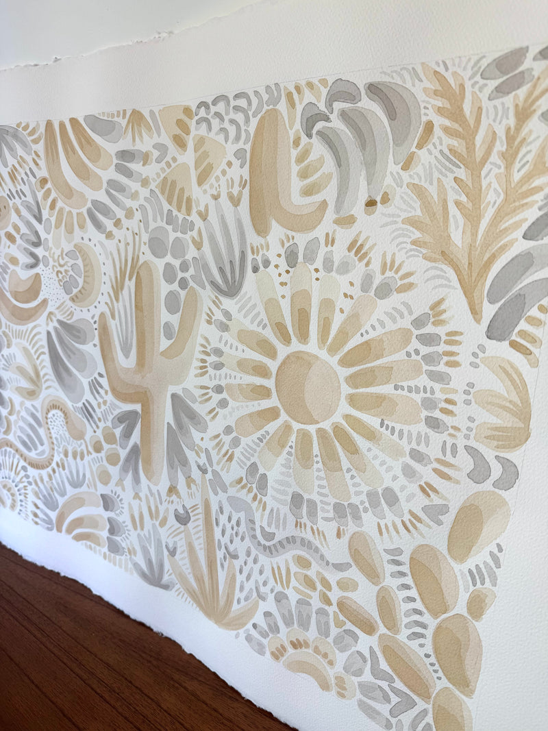 Neutral Brown & Grey Pattern Play #2