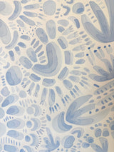 Blue Monochromatic Pattern Play #3