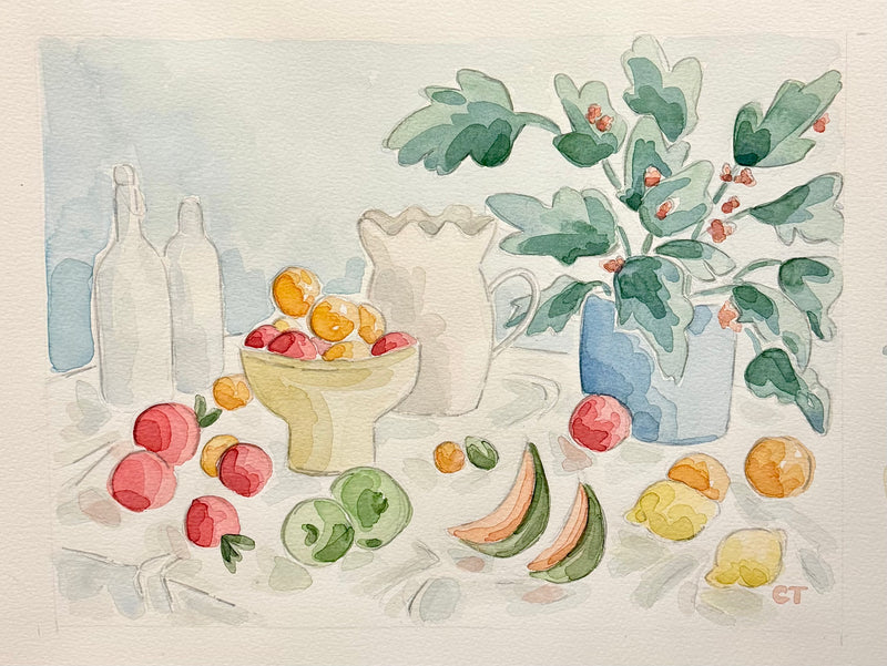 Still Life #1 - Cantaloupe in season