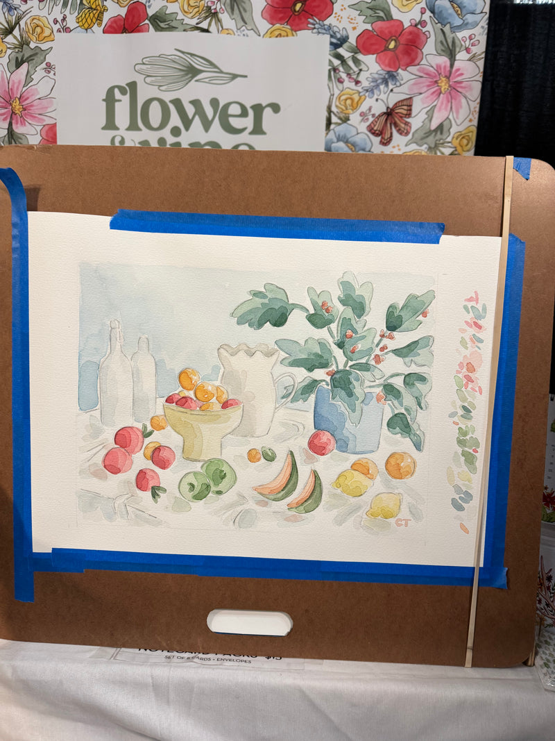 Still Life #1 - Cantaloupe in season