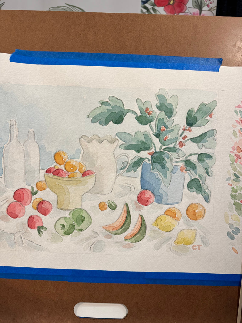 Still Life #1 - Cantaloupe in season