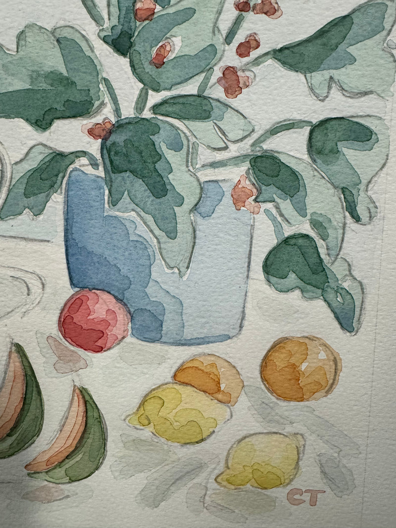 Still Life #1 - Cantaloupe in season