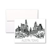 Ink Austin Skyline Notecard