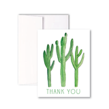 Thank You Cactus Notecard