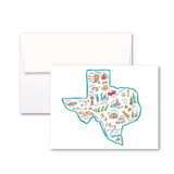 Texas Icons Notecard