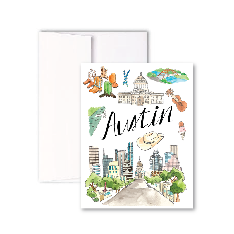 Austin Icons Notecard