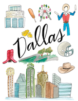 Dallas Icons Notecard