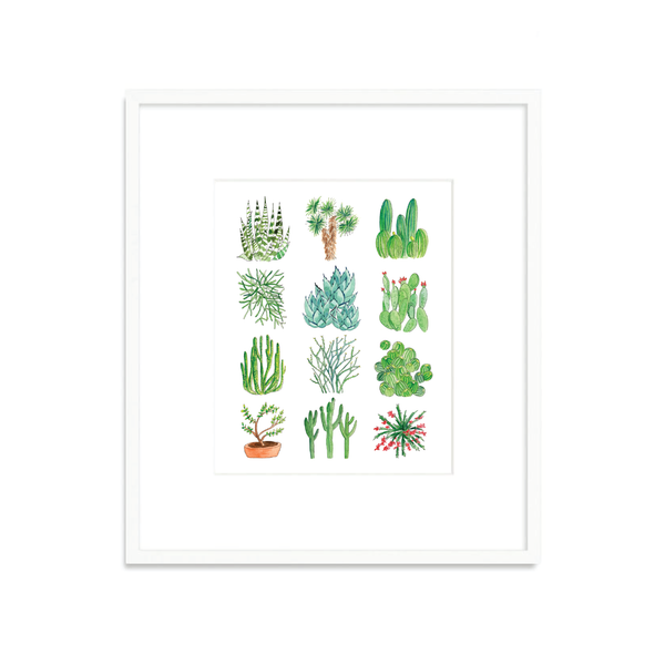 Cactus Collage Print