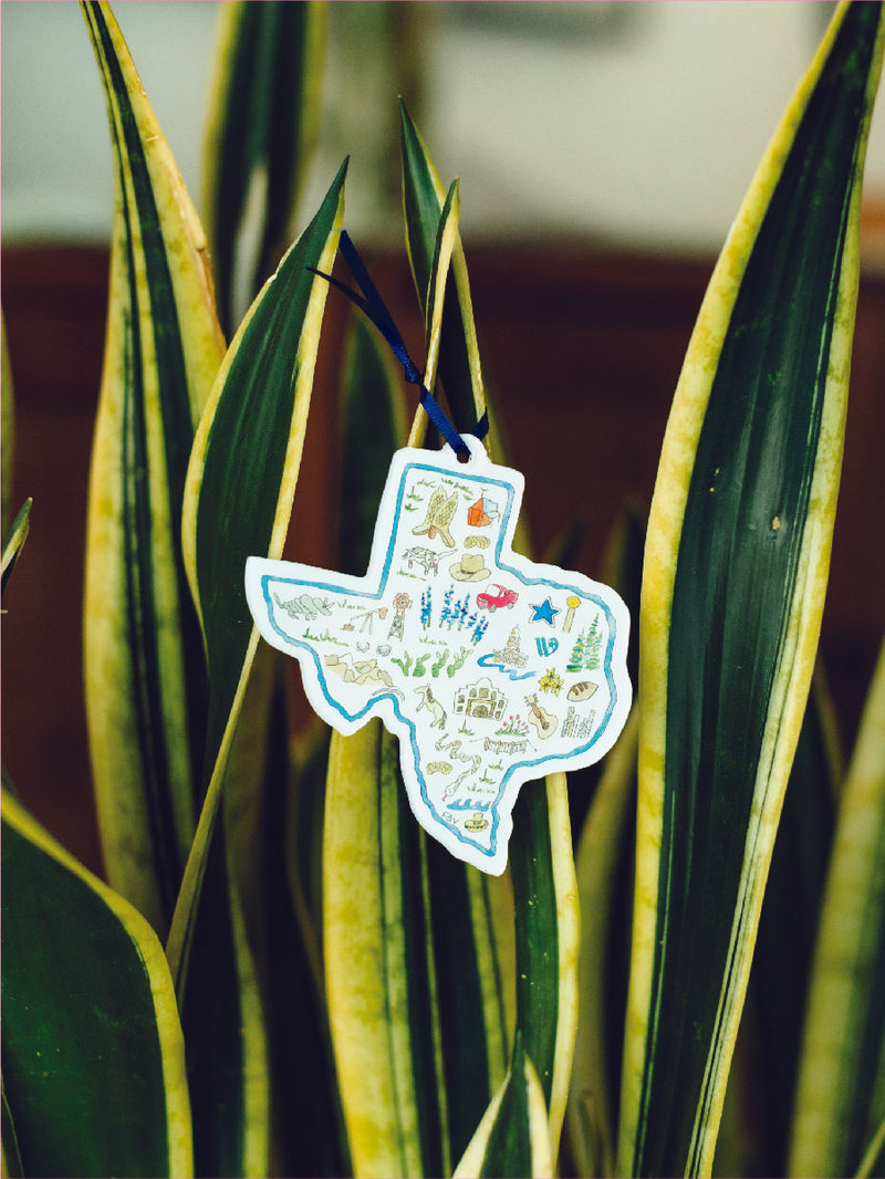 Texas Icons Ornament