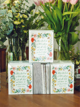 Pack of 25 Assorted Scripture & Hymn Cards