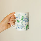 Blue Hydrangeas Ceramic Mug