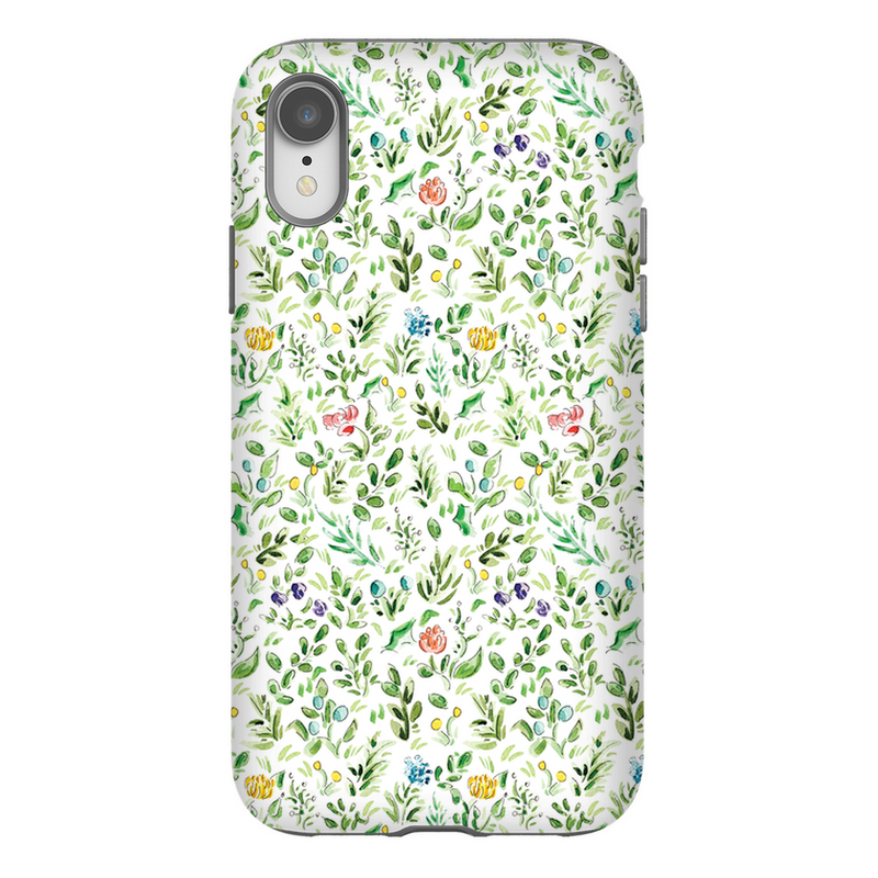 Happy Greenery Pattern Phone Case