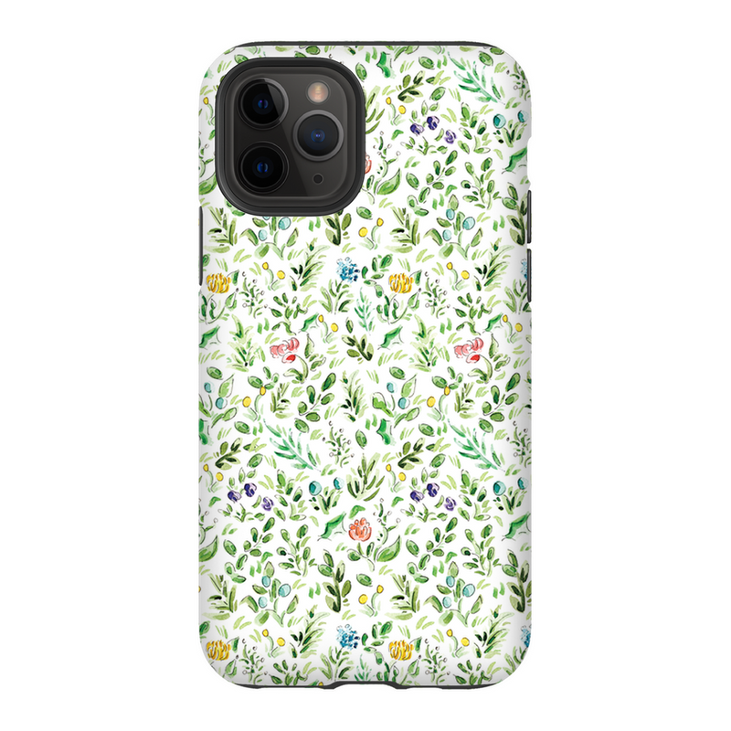 Happy Greenery Pattern Phone Case – Flower and Vine Happy Greenery Pattern Phone Case – Flower and Vine